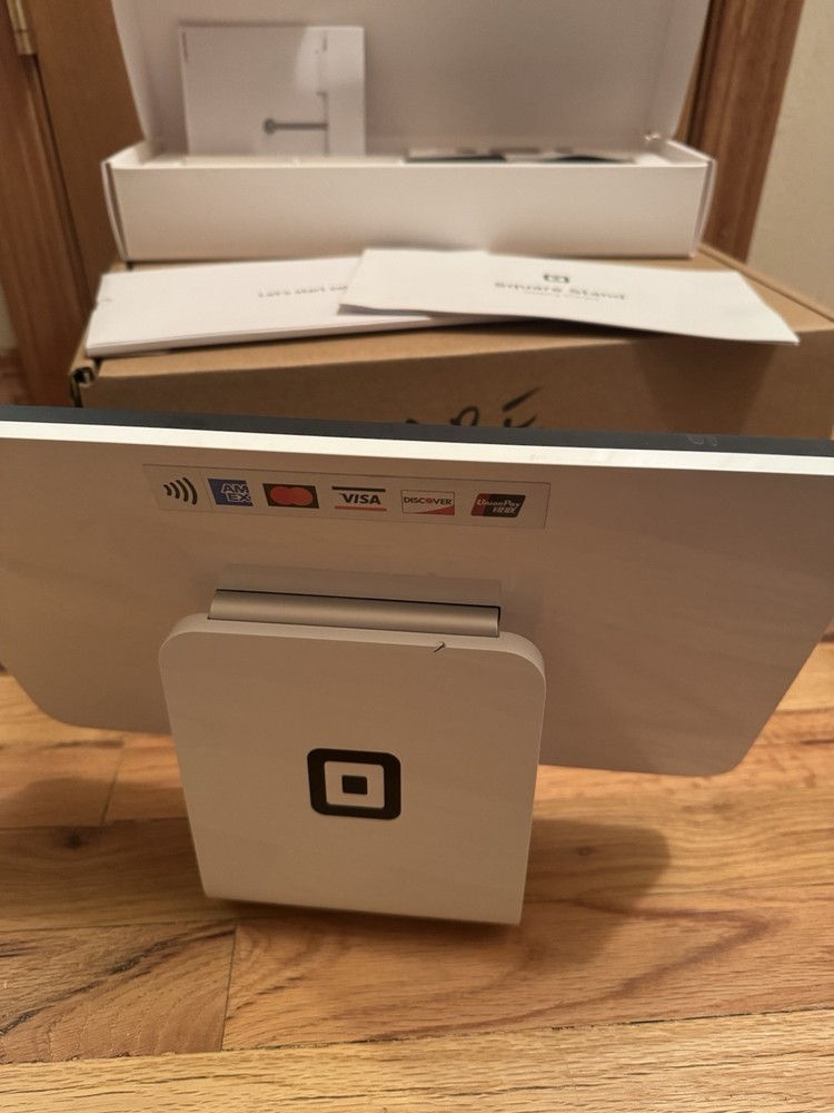 Square Retail Stand Black