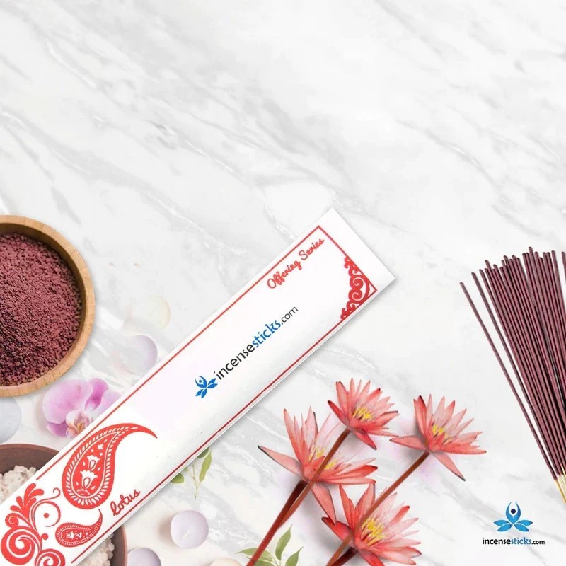 Lotus Incense 10" 20 Sticks Pack: 2 Packs