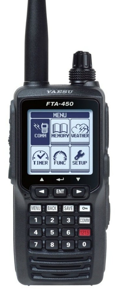 Yaesu FTA-450L Handheld Nav/Com Transceiver