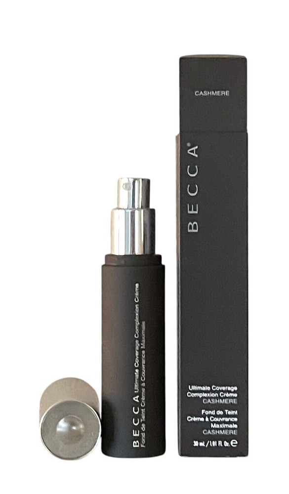 Becca Ultimate Coverage Complexion Creme Foundation ~ Cashmere 1.01 OZ Boxed