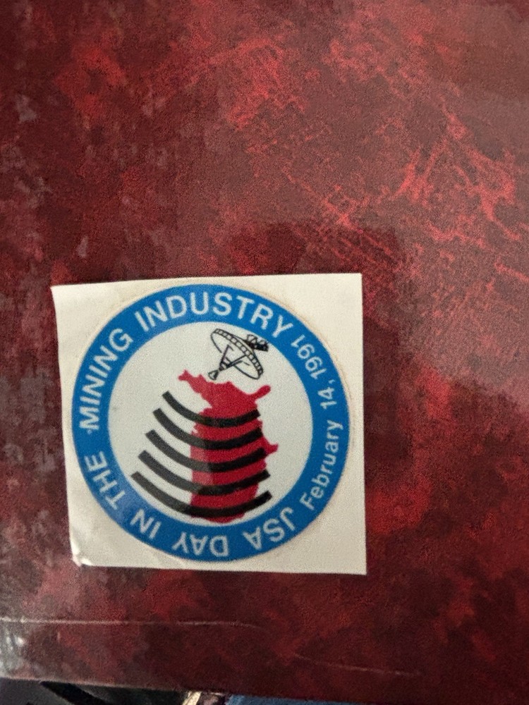 Coal Mining Stickers. Nice Vendor