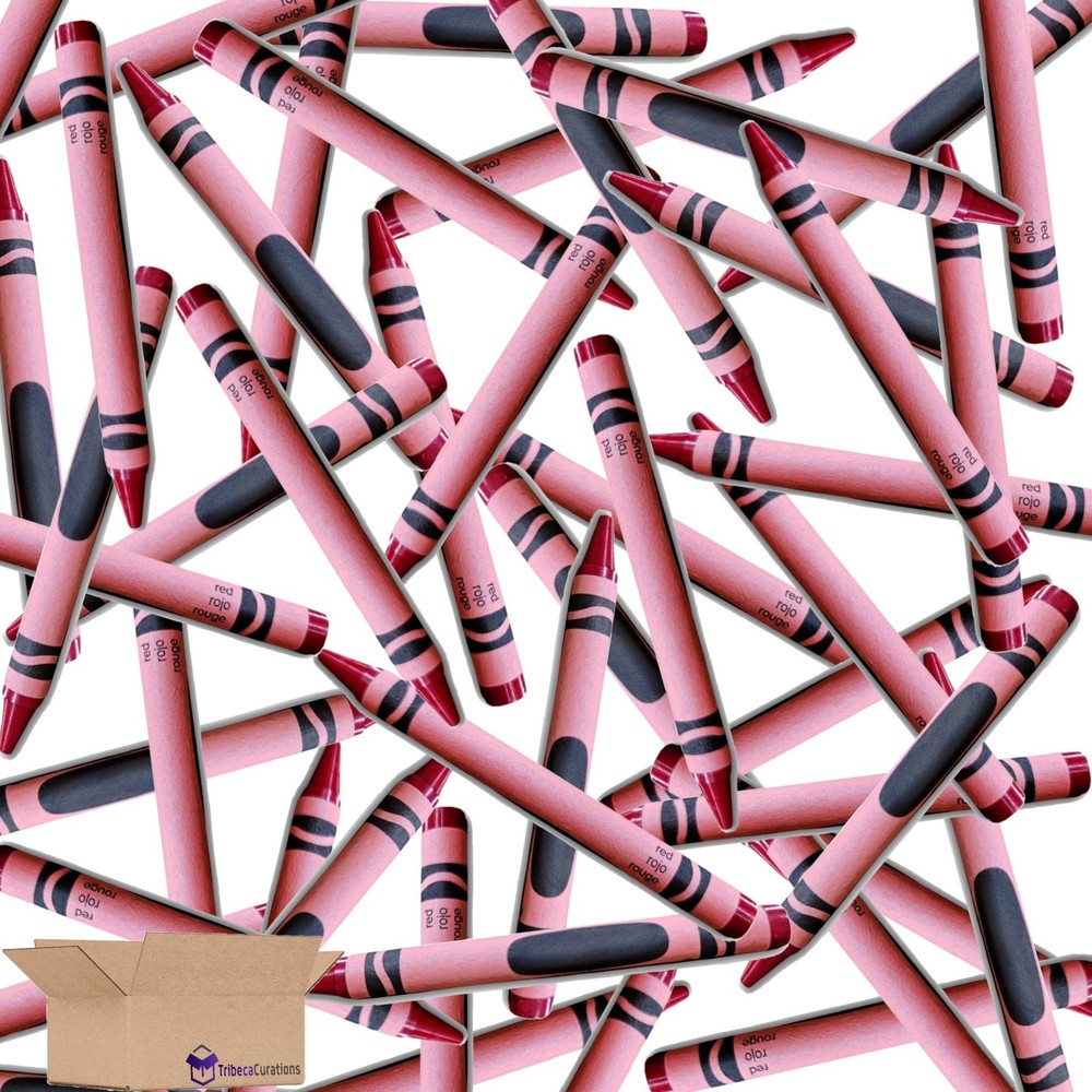 Red Crayon Bulk Value Pack | d 100 Count