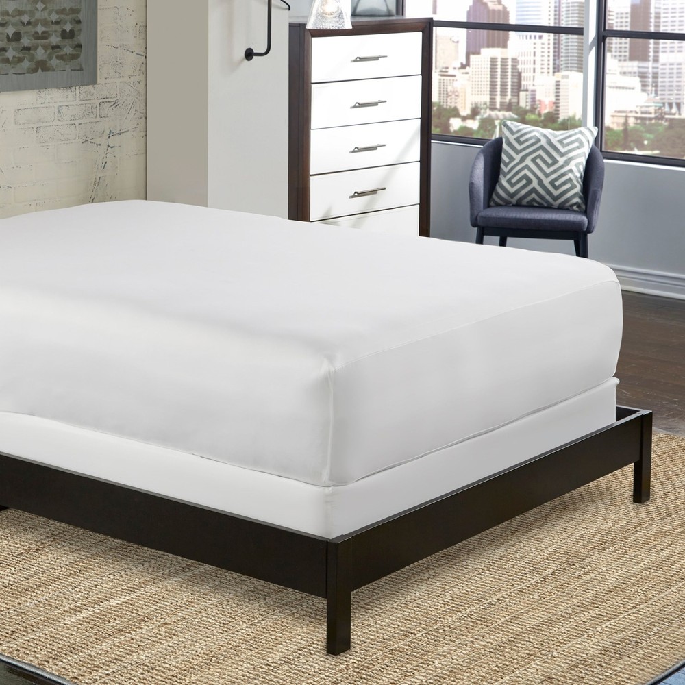 Purecare Aromatherapy 5-Sided Advanced Fabric Mattress White Protector