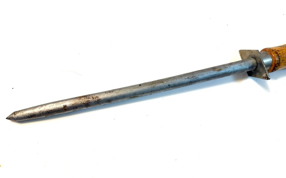 TRU-Edge Vintage Wood Handle Knife Sharpener Rod