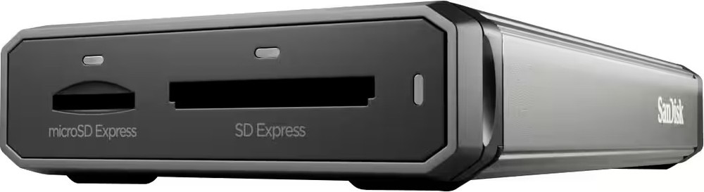 SANDISK - PRO-READER SD Express Dual Memory Card Reader - Black