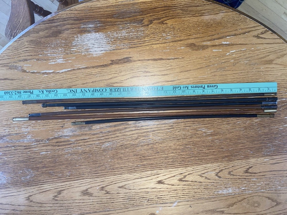 Lot Of Vintage muzzleloader ramrods