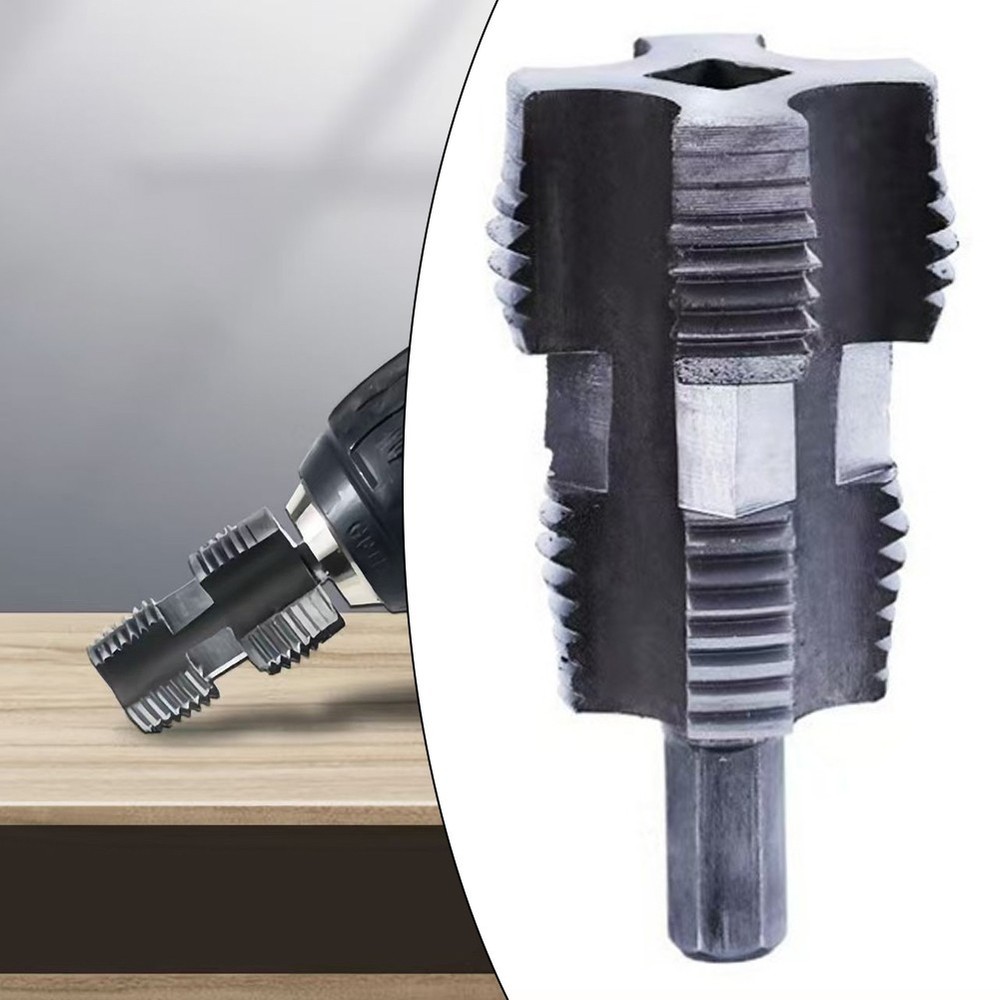 Easily Operable Water Pipe Internal Thread Opener with Standard Threads