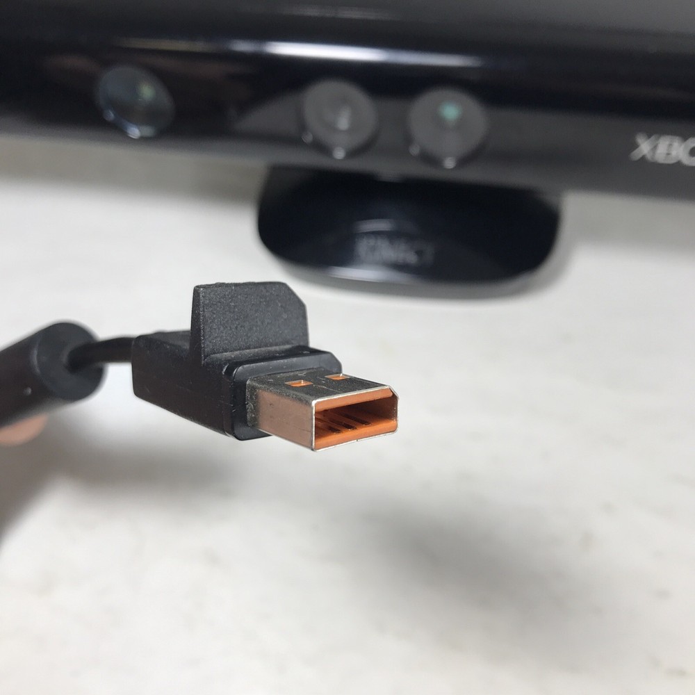 Xbox 360 Kinect Motion Sensor Model 1414 Black Video Game Camera Microsoft