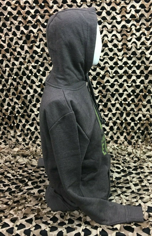 NEW MEDIUM Planet Eclipse Favela Hooded Sweatshirt - Graphite