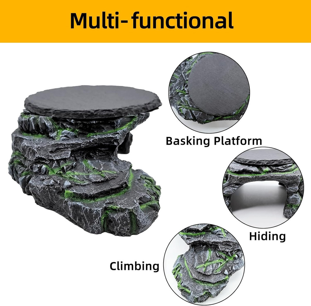 Bearded Dragon Basking Platform, Turtle Basking Platform Decorative