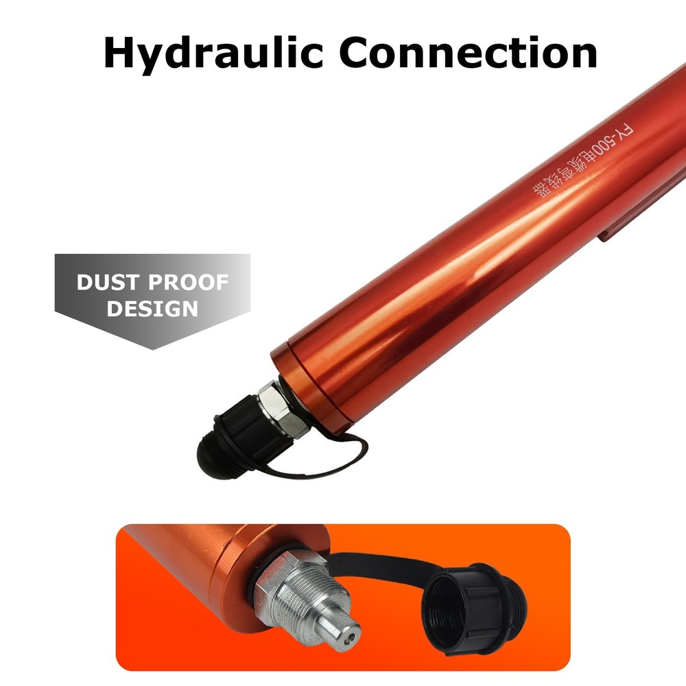 Split Hydraulic Cable Bending Machine 500 Square 0-180° Wire Bending Tool