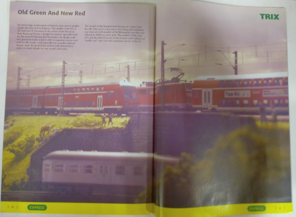 Trix Trains New Items 2002 Catalog