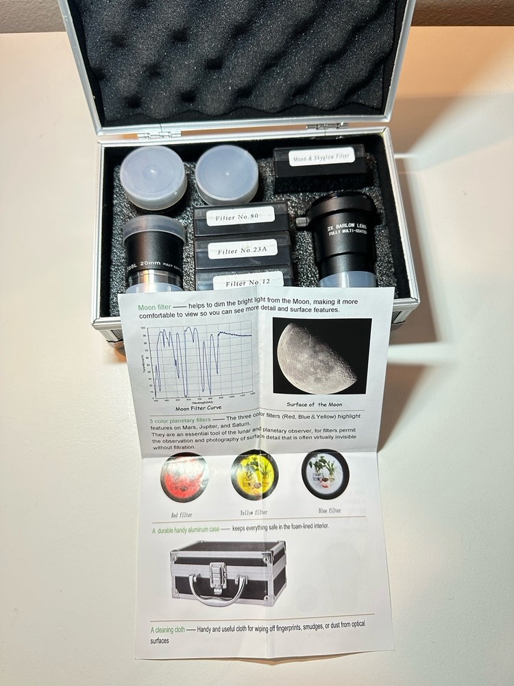 Astronomical Telescope Accessory Kit