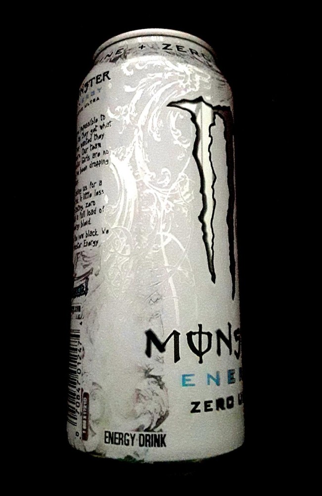 (1) EMPTY CAN ~ MONSTER ENERGY ZERO ULTRA DRINK