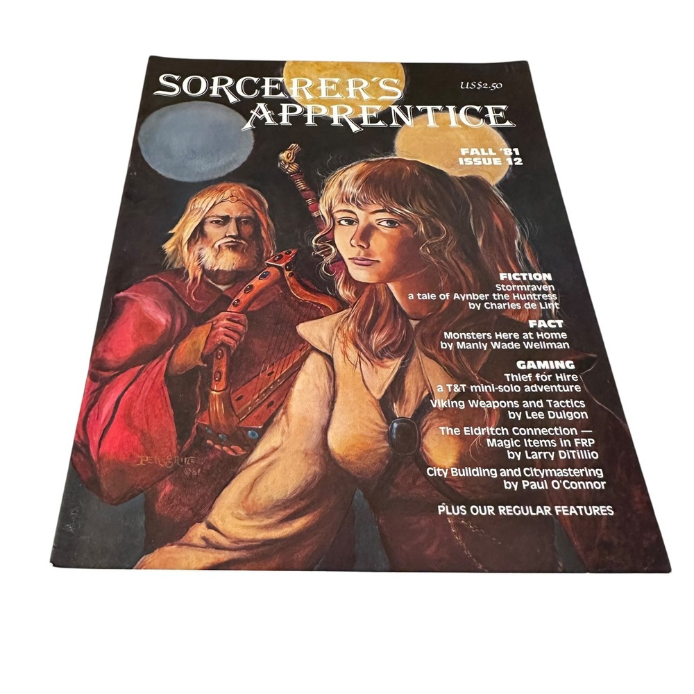 Sorcerers Apprentice Magazine Issue 12 Fall 1981