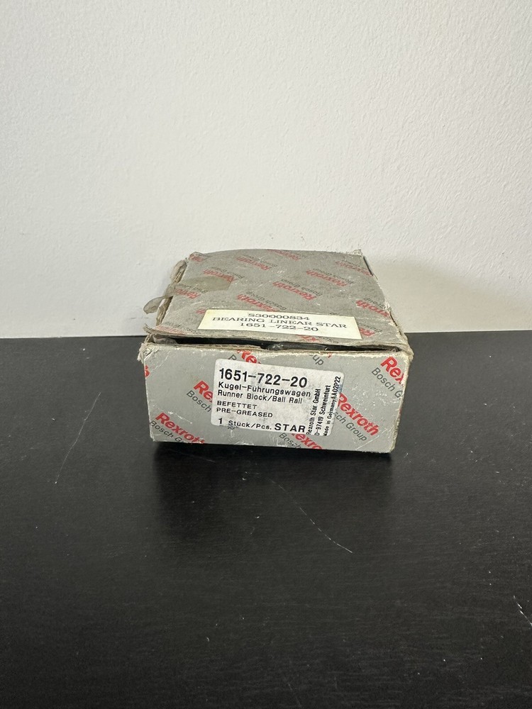 Rexroth 1651-722-20 Linear bearing Star