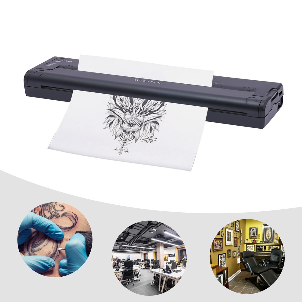 Thermal Stencil Paper Printer Tattoo Transfer Copier Printer Equipment Machine