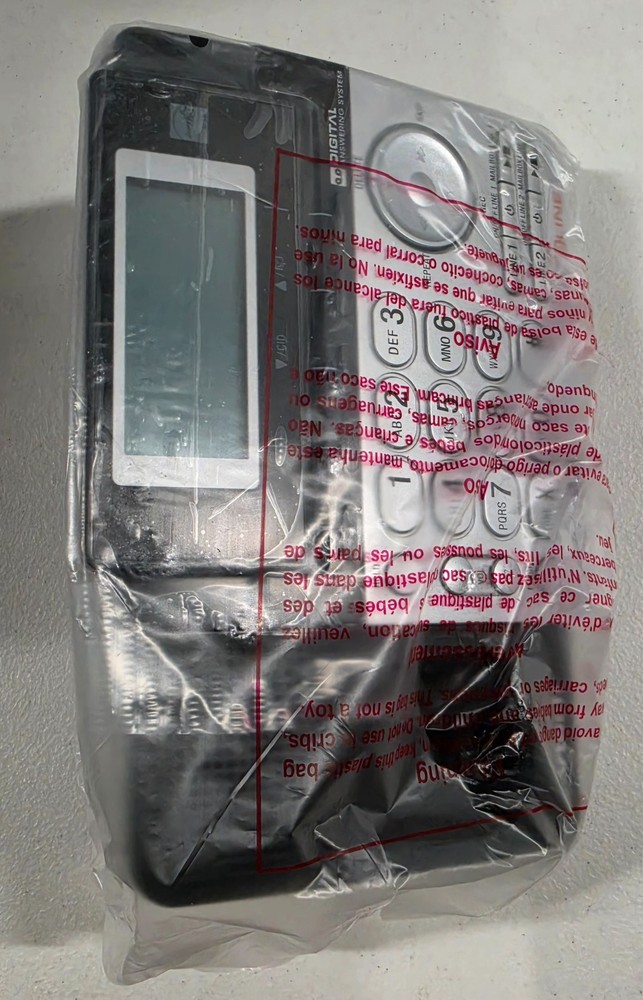 VTech DS6151-2 Cordless Phone System 2 Handsets Black/Silver DECT 6.0