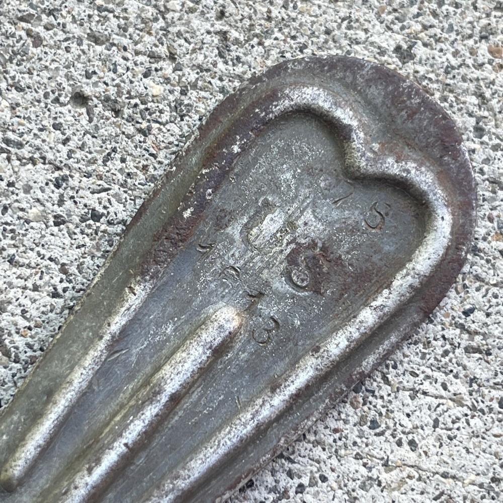 WWI US Army Mess Kit Spoon Dated 1918