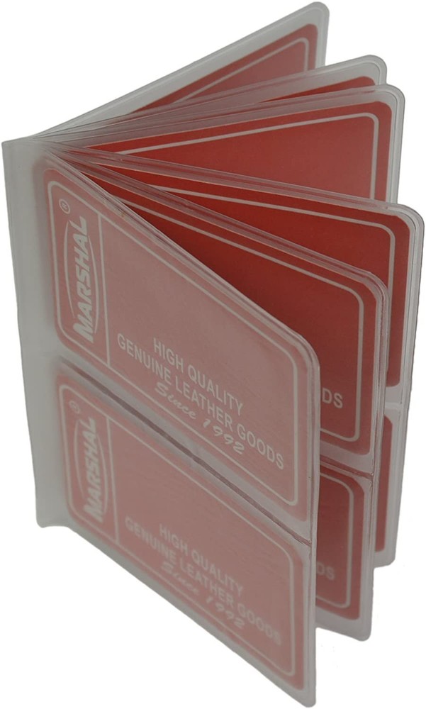 Marshal Plastic Wallet Inserts, Replacement Windows (D) Credit Card