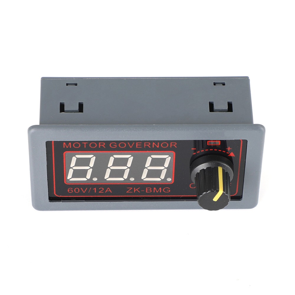 2Pack 500W 12A PWM DC Motor Speed Governor Controller Switch BMG Digital Display