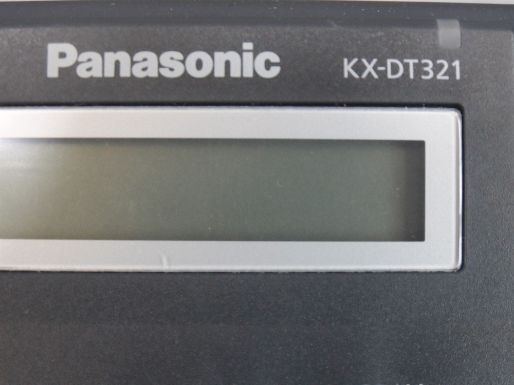 Panasonic KX-DT321-B Basic Charcoal Display Digital Office Phone KD-DT321