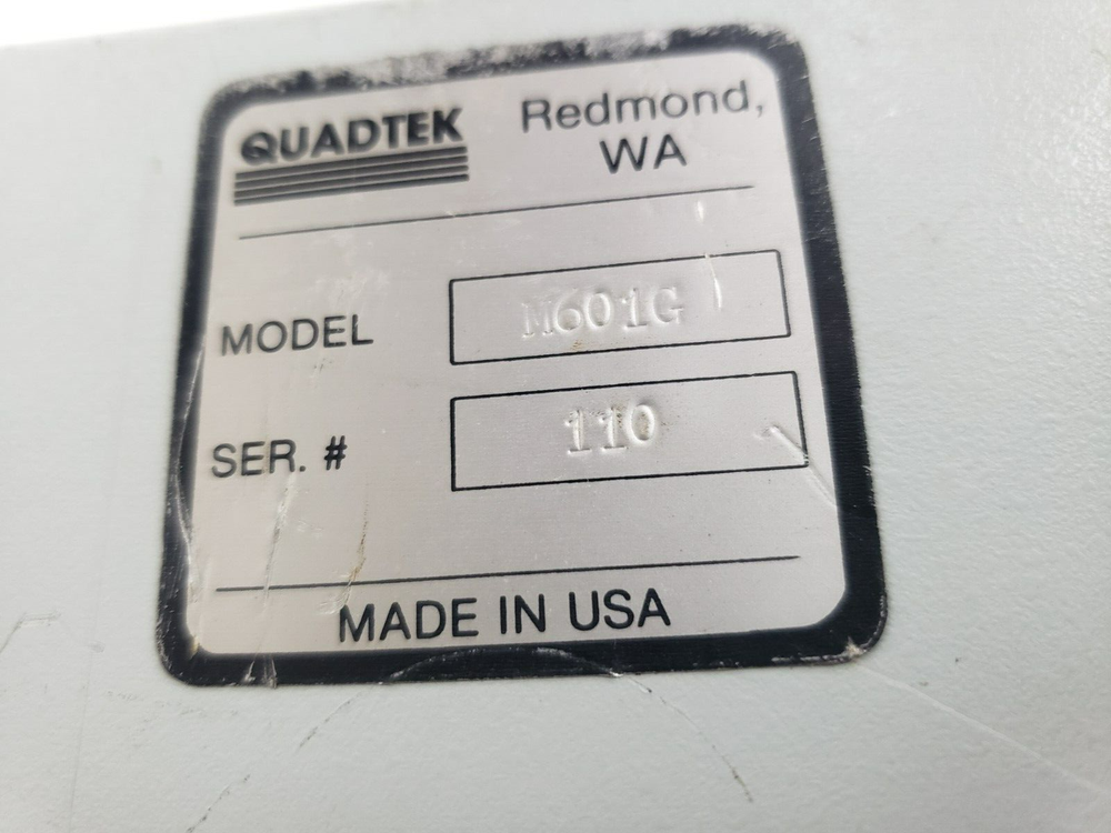 Quadtek Particulator Particle Counter M601G