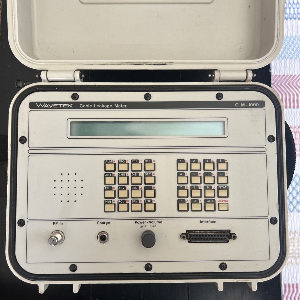 Wavetek CLM 1000 Cable Leakage Meter