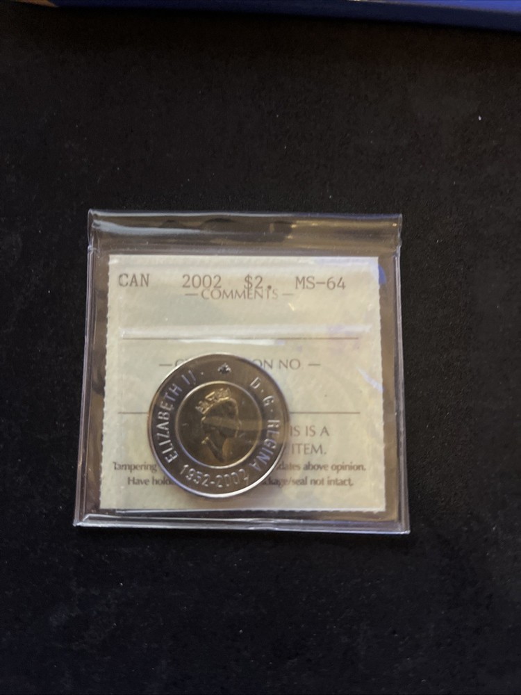 1996 Canada  $2 Polar Bear ICCS MS64