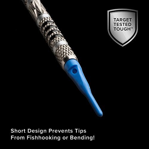 Soft Tip Dart Points 2BA Thread - Tufflex Super Short - 100/1000 Pack Options