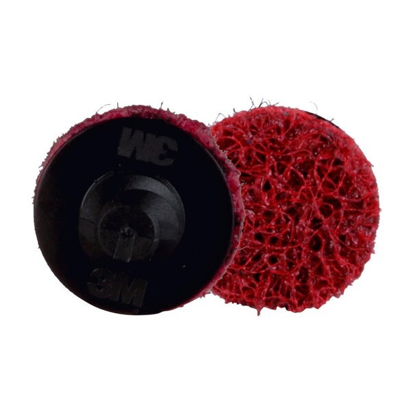 Scotch-Brite Roloc Precision Surface Conditioning Disc, PN-DR, Medium, TR, 1"