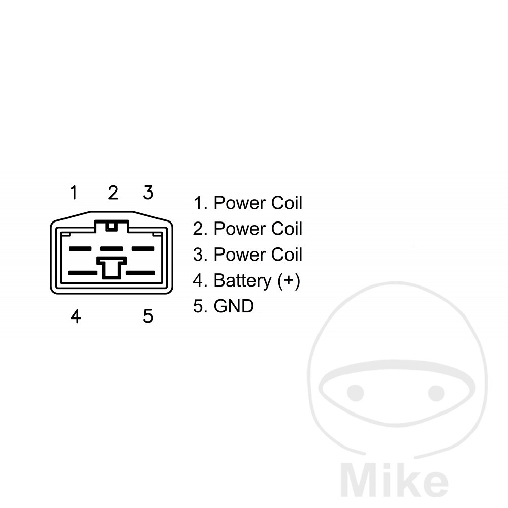 DZE Regulator Rectifier fits Honda SES 150 Dylan 2002-2004