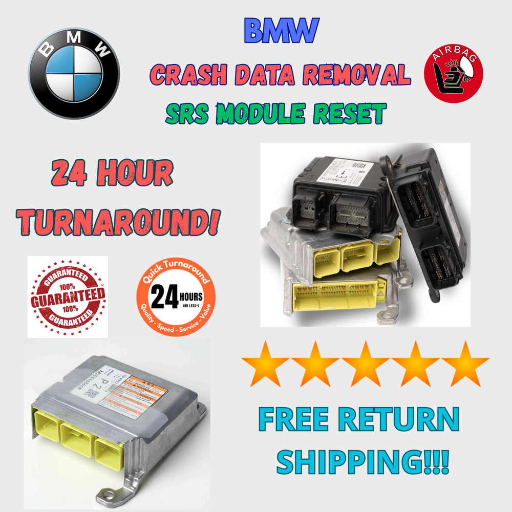 BMW SRS RESTRAINT MODULE CRASH RESET SERVICE – FAST & RELIABLE