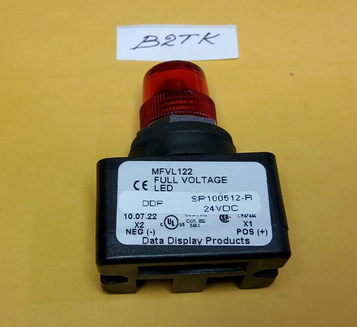 DATA DISPLAY PRODUCTS  MFVL122  5/8" LAMP INDICATOR  24VDC