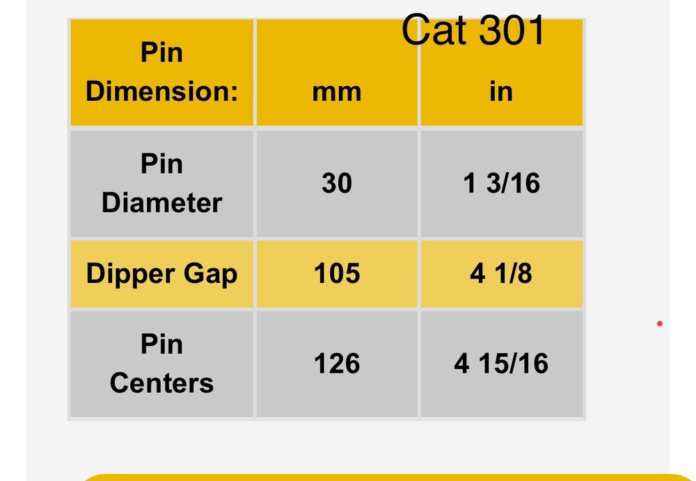 Cat 301 Ears And Pins