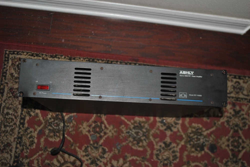 ashley model 1000c power amplifier