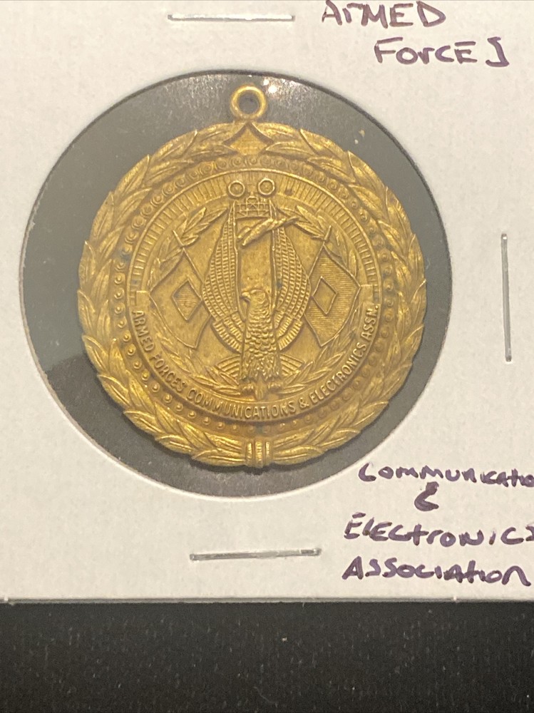 Armed Forces Communication And Electronics Medallion Token Undated