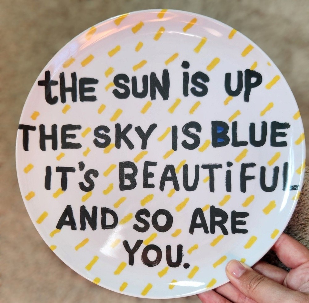 Dear Prudence lyrics plate