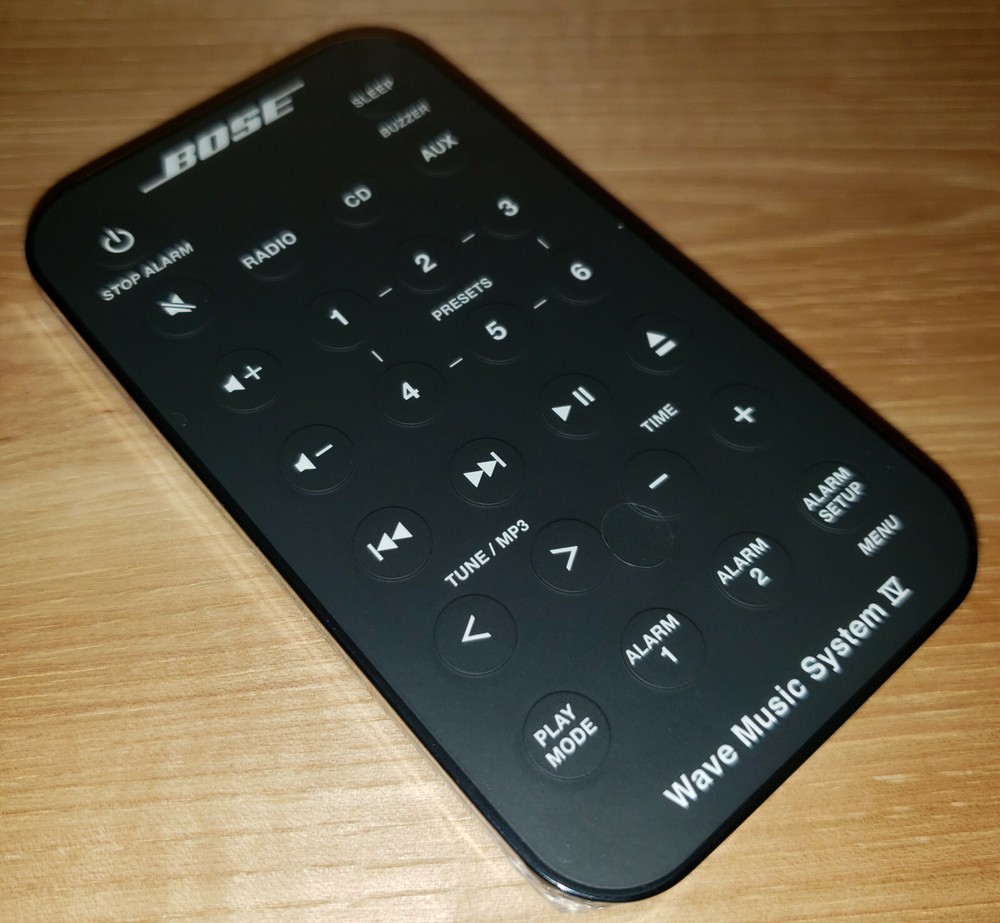 Bose Wave Music System IV Remote Control - Fits Wave III / IV - (Genuine - OEM)
