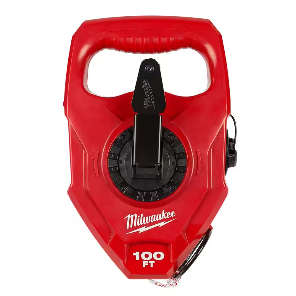 Milwaukee Chalk Reel 100 ft Extra Bold Line Large Durable Fast Retraction Tool