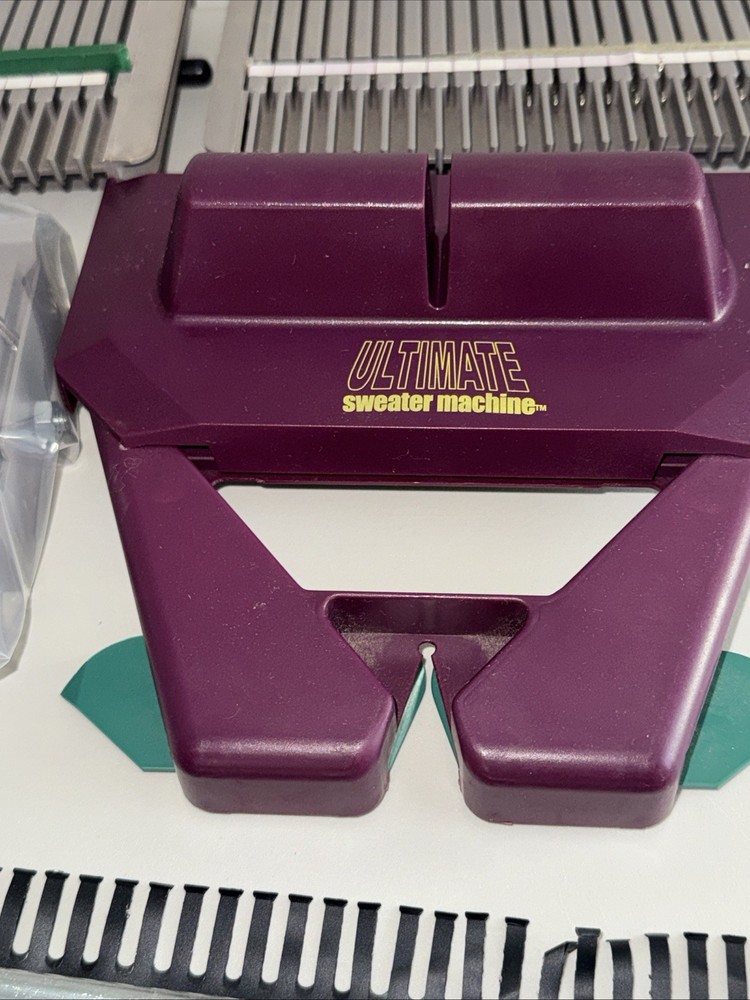 Ultimate Sweater Machine& Row Counter& Extension Kit Instructions GUC