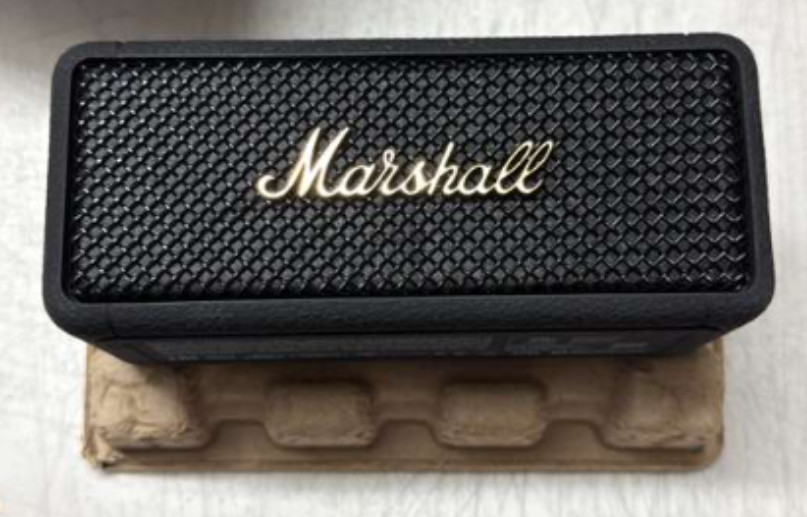 Marshall Emberton Portable Bluetooth Speaker - Black & Brass