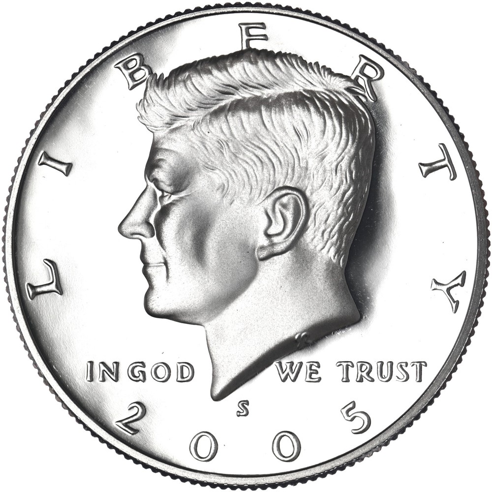 2005 S Kennedy Half Dollar Gem DCam Proof CN-Clad
