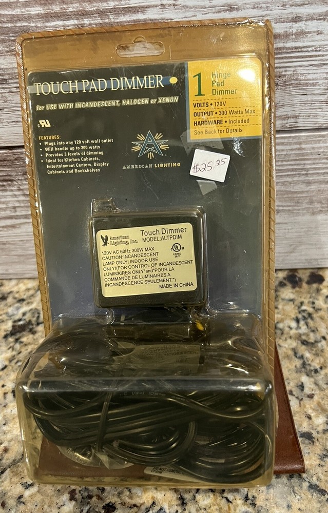 American Lighting Touch Pad Dimmer 2002