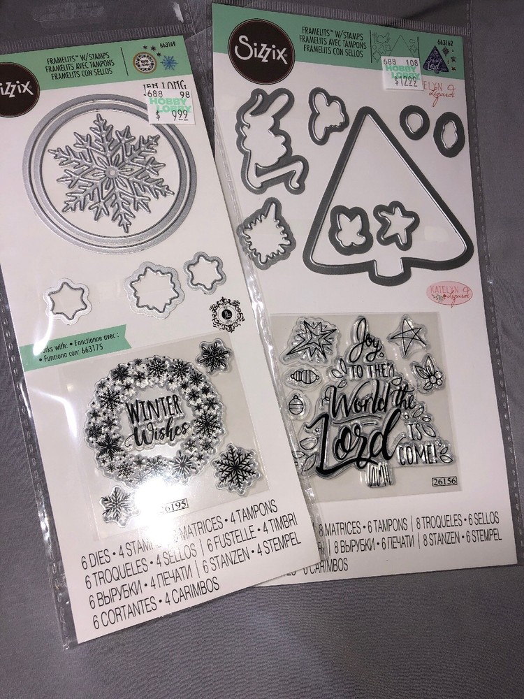 Sizzix cutting templates - Your choice