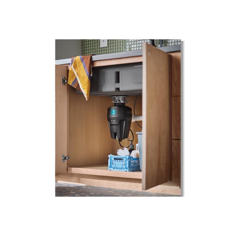 MOEN Garbage Disposal 1/2 HP Continuous Feed Power EX50C