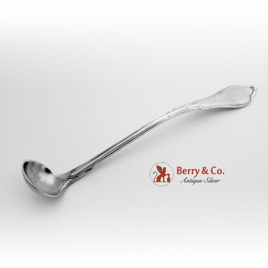 Cottage Mustard Ladle Sterling Silver Gorham 1861
