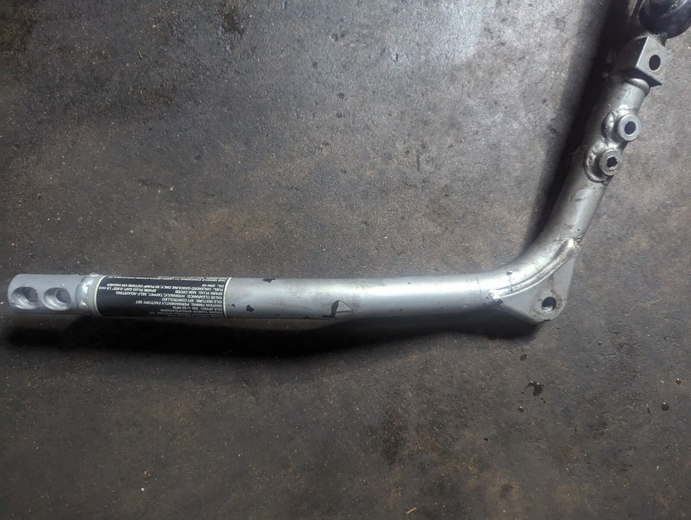 2003 Victory V92 Left Side Bracket Frame Kick Stand Bottom Under 02 01 2002