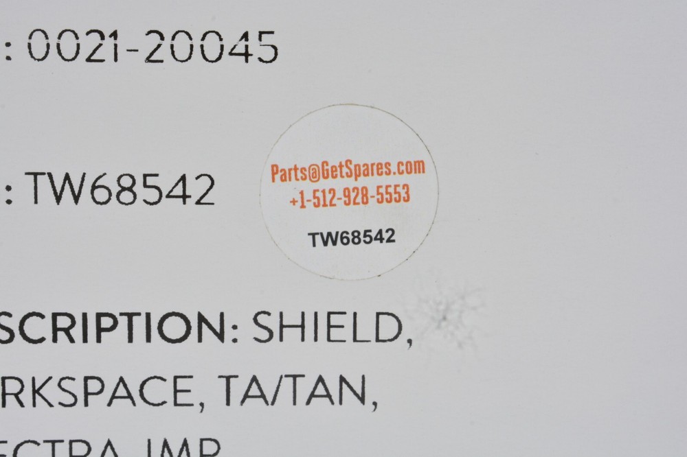 0021-20045 / SHIELD, DARKSPACE, TA - TAN, ELECTRA-IMP / APPLIED MATERIALS AMAT