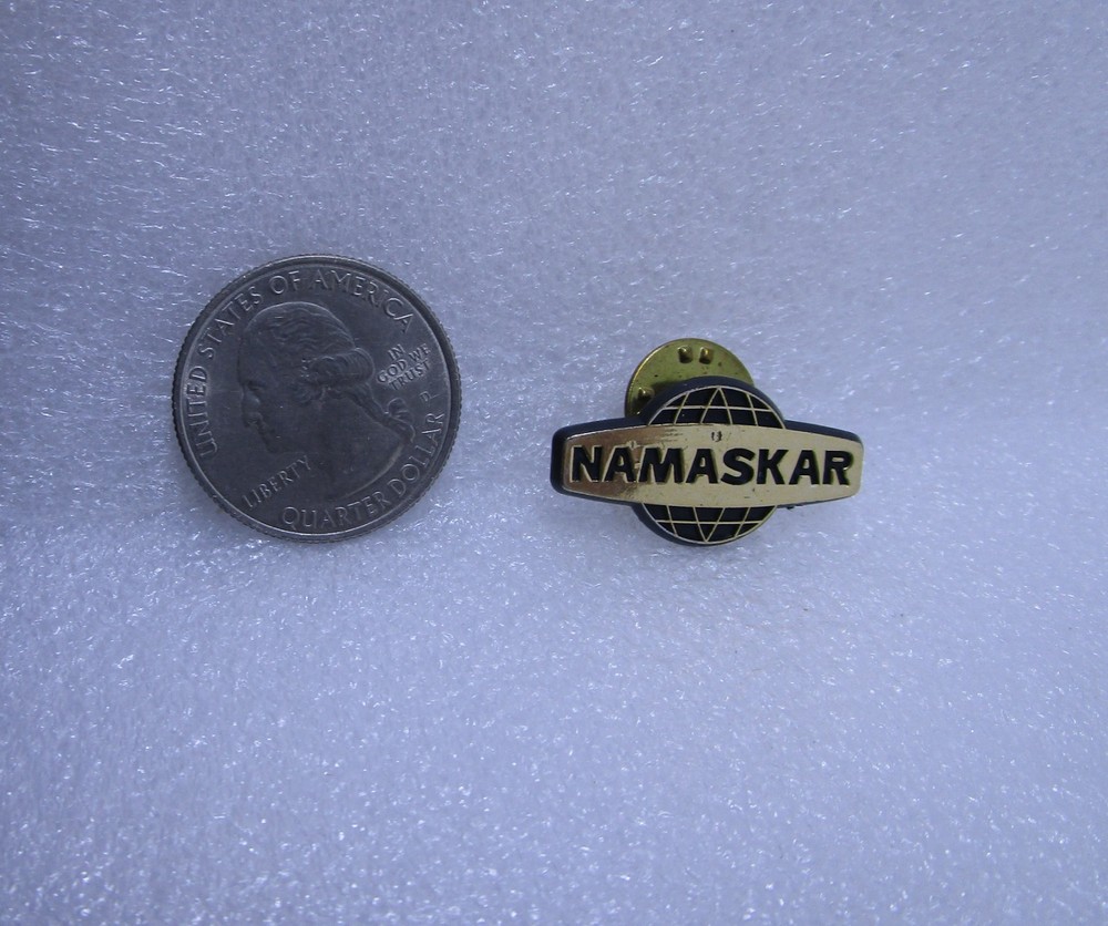 Namaskar Plastic Pin